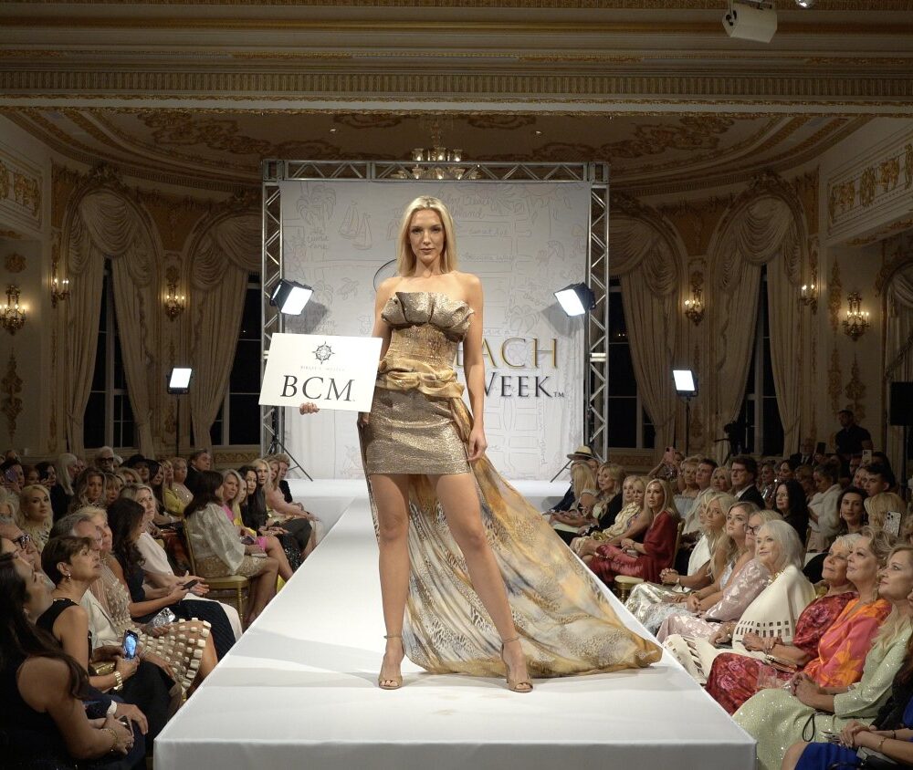 Gold Lame & Cavalli Fabric Couture Bustier Skirt Set | Luxury 2-Piece - Image 3